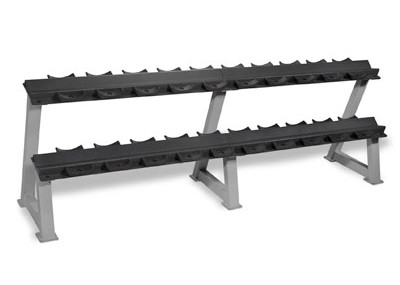 Стойкa двухярусная для 10 пар гантелей HAMPTON 2T-SDL-10