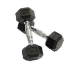 Набор гексагональных гантелей 10 пар от 1 до 10 кг VictoryFit