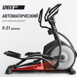 Эллиптический тренажер UNIX Fit E-1100 (LED) PRO с автонаклоном (полукоммерческий)