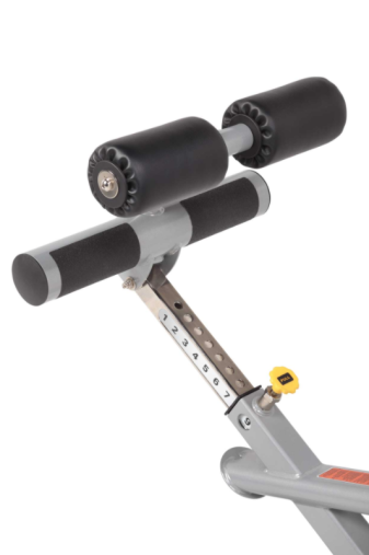 Гиперэкстензия и Римский стул для дома HOIST HF-5664 (матовый черный/черный)