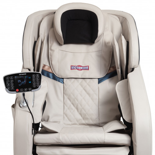 Массажное кресло VictoryFit VF-M68 Beige (цвет обивки: бежевый) Массажное кресло VictoryFit VF-M68 Beige (цвет обивки: бежевый)