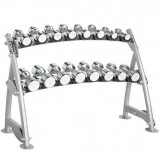 Подставка под хромированные гантели на 8 пар Hoist CF-3462-2 Подставка под хромированные гантели на 8 пар Hoist CF-3462-2