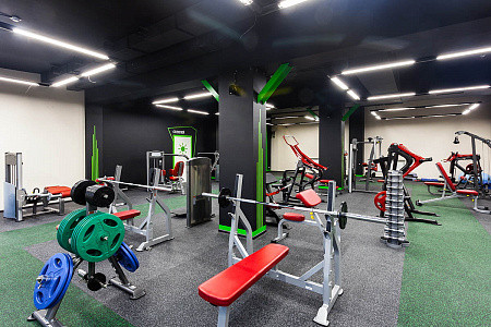 Олимпийская скамья для жима лежа со стойками AeroFit IF IFOFB Олимпийская скамья для жима лежа со стойками AeroFit IF IFOFB