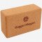 Блок для йоги HUGGER MUGGER Cork Yoga Block пробковый