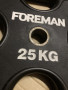Диск X-Training уретановый FOREMAN FM/UPX-25KG-BK (25 кг)