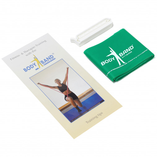 Амортизатор ленточный DITTMANN Body-Band с клипсой, BB-MNL (Сопротивление - Среднее, Цвет - Зеленый) Амортизатор ленточный DITTMANN Body-Band с клипсой, BB-MNL (Сопротивление - Среднее, Цвет - Зеленый)