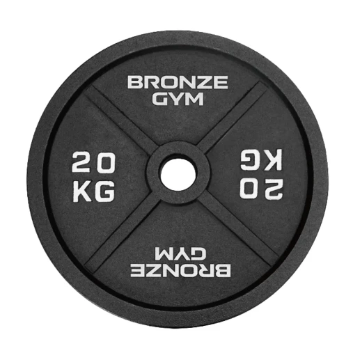 Диск олимпийский BRONZE GYM чугунный 20 кг окрашенный 51 мм.