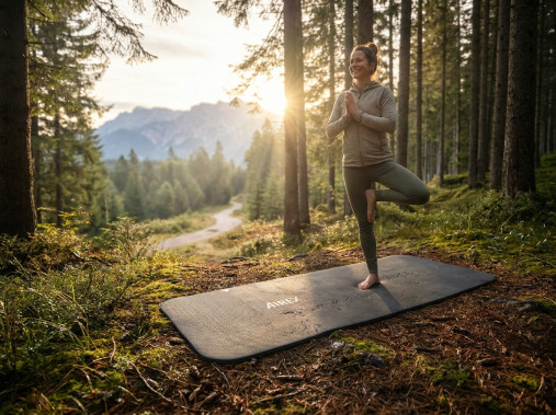 Коврик гимнастический Airex Corona 200 Антрацит