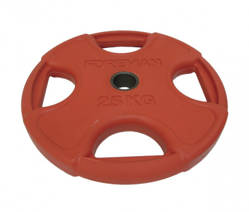 Обрезиненный диск FOREMAN FMPRR-25KGRD (25 кг) Обрезиненный диск FOREMAN FMPRR-25KGRD (25 кг)