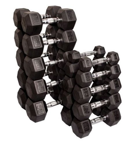 Комплект гантелей Body-Solid SDRK1-10, 10 пар