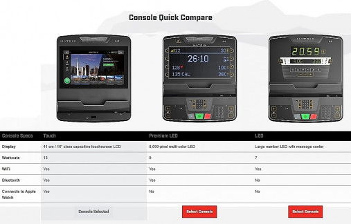 Степпер Matrix Endurance. Консоль Touch Base Степпер Matrix Endurance. Консоль Touch Base