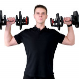 Гантель с регулировкой веса Liveup LS2315 (5-40 кг)