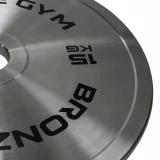 Диск олимпийский BRONZE GYM стальной 15 кг