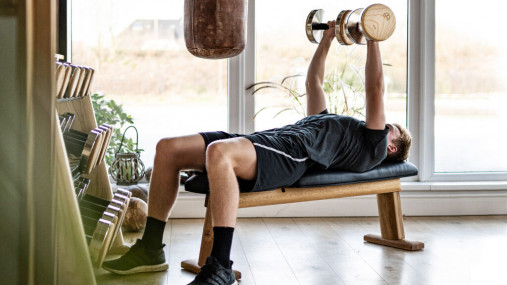 Набор гантелей со стойкой NOHrD DumbBells (Ясень) арт. 25100 Набор гантелей со стойкой NOHrD DumbBells (Ясень) арт. 25100