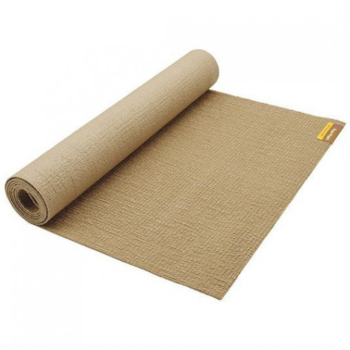 Коврик для йоги HUGGER MUGGER Sattva Jute Mat 170 см х 60 см х 0,3 см, бежевый Коврик для йоги HUGGER MUGGER Sattva Jute Mat 170 см х 60 см х 0,3 см, бежевый