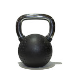 Гиря 16 кг с хромированной ручкой полиуретановая (CPU)