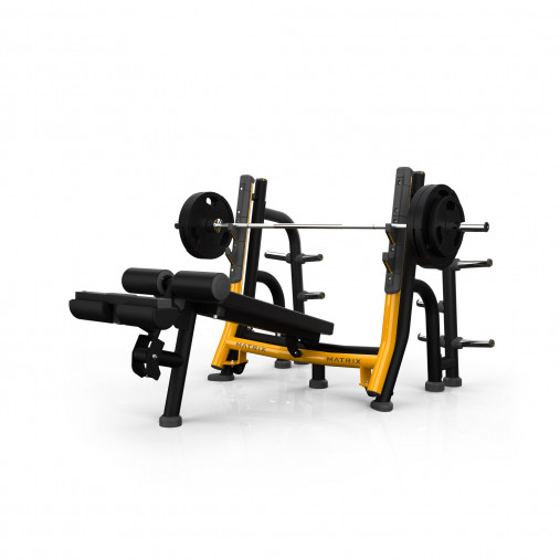 Скамья с обратным наклоном для жима с доводчиком MATRIX Magnum MG-A680 Скамья с обратным наклоном для жима с доводчиком MATRIX Magnum MG-A680