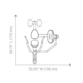 Тренажер для жима от плеч Hoist RS-1501