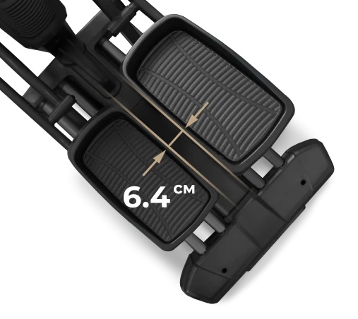 Профессиональный эллиптический тренажер BRONZE GYM X800M с автонаклоном профессиональный