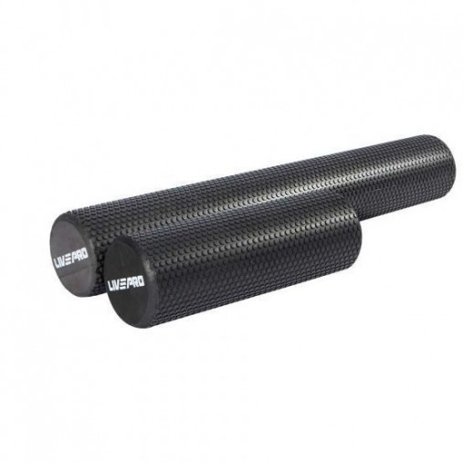 Массажный ролл LIVEPRO EVA Foam Roller 45 x 15 см, черный Массажный ролл LIVEPRO EVA Foam Roller 45 x 15 см, черный