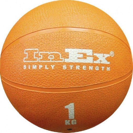 Мяч набивной INEX Medicine Ball 1 kg Мяч набивной INEX Medicine Ball 1 kg