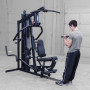 Многофункциональный силовой центр Body Solid G5B (2026) Multi-Station Gym (черная рама, черная обивка)
