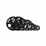 Набор дисков 51 мм. с 3-мя хватами от 2,5-25 кг в уретане PRECOR New Набор дисков 51 мм. с 3-мя хватами от 2,5-25 кг в уретане PRECOR New