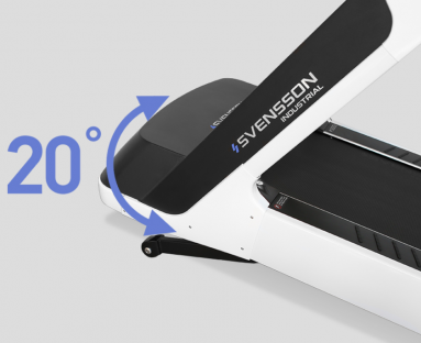 Профессиональная беговая дорожка SVENSSON INDUSTRIAL ARMORTECH (BLACK & WHITE) Профессиональная беговая дорожка SVENSSON INDUSTRIAL ARMORTECH (BLACK & WHITE)