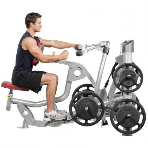 Тяга гребная Hoist RPL-5203 тренажер на свободных весах Тяга гребная Hoist RPL-5203 тренажер на свободных весах